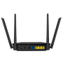 როუტერი Asus 90IG06P0-MO3530 Dual Band WiFi 6 RT-AX1800U, 1800Mbps, Router, Black