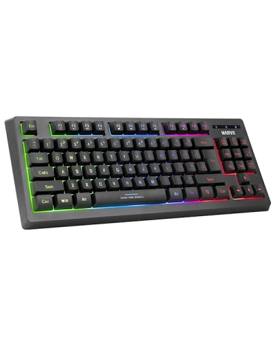 კლავიატურა + მაუსი + პადი Marvo CM310, Wired, USB, Gaming Keyboard, Black