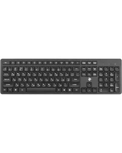 კლავიატურა + მაუსი 2E MK420WB Wireless Keyboard and Mouse, Black