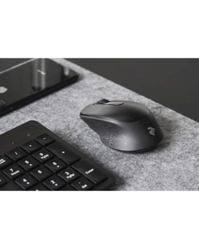 კლავიატურა + მაუსი 2E MK420WB Wireless Keyboard and Mouse, Black