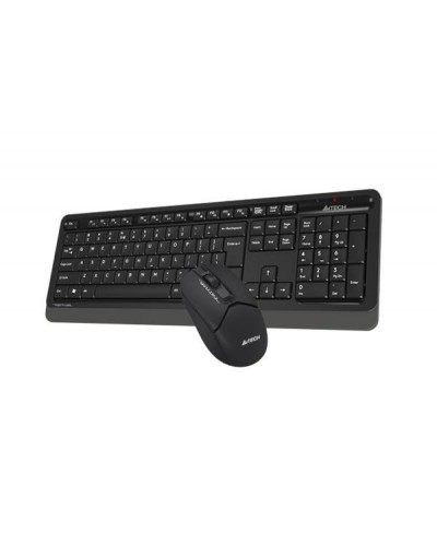 კლავიატურა და მაუსი A4tech FG1012S Fstyler Wireless Combo Set (FGK10+FG12S) Mouse Silent click, USB (Black) (US+Russian)