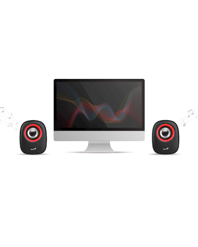 დინამიკები SP-Q160 Genius Stereo USB Powered Speakers BLUE
