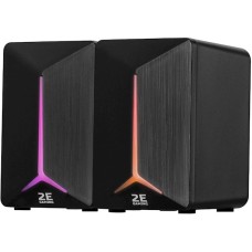 დინამიკი 2E SG300B Gaming Speakers 2.0 RGB, 3.5mm, Black