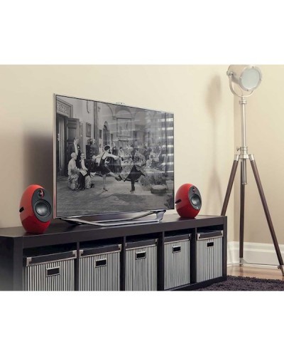 დინამიკი Edifier E25HD Luna, 74W, AUX, Bluetooth, Optical, Speaker, Red