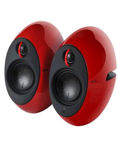 დინამიკი Edifier E25HD Luna, 74W, AUX, Bluetooth, Optical, Speaker, Red