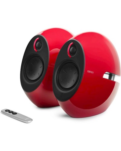 დინამიკი Edifier E25HD Luna, 74W, AUX, Bluetooth, Optical, Speaker, Red