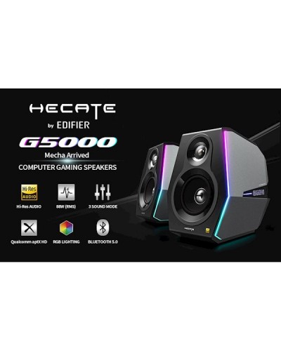 დინამიკი Edifier G5000, 88W, Bluetooth, AUX, USB, Speaker, Black