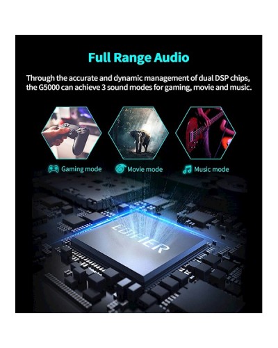 დინამიკი Edifier G5000, 88W, Bluetooth, AUX, USB, Speaker, Black