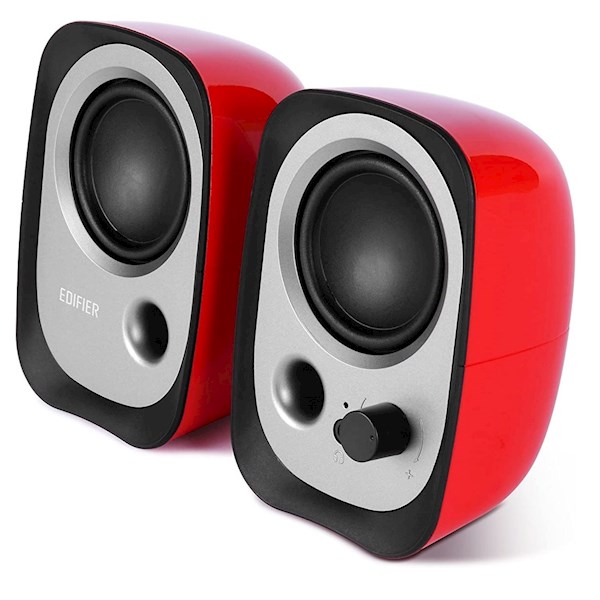 დინამიკი Edifier R12U, 4W, USB, 3.5mm, Speaker, Red