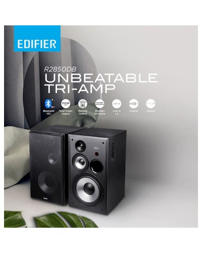 დინამიკი Edifier R2850DB, 150W, Tri-amp Speaker, Bluetooth, Black