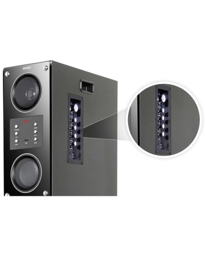 დინამიკი Intex TW-16000 FMUB, 160W, USB, FM, AUX, BT, Speakers, Black