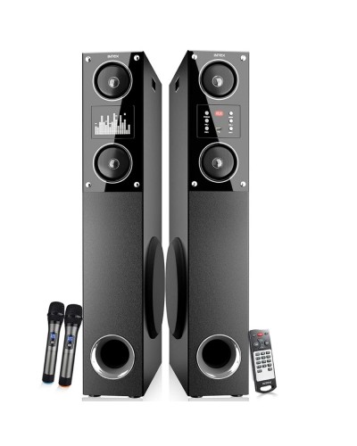 დინამიკი Intex TW-16000 FMUB, 160W, USB, FM, AUX, BT, Speakers, Black