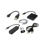 USB კაბელები & ადაპტერები