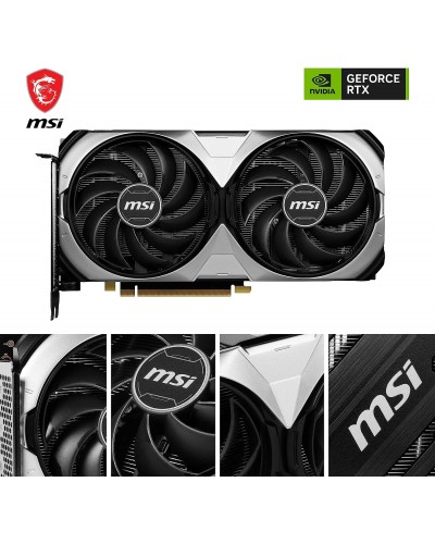 ვიდეო ბარათი  MSI GeForce RTX 4070 VENTUS 2X 12G OC