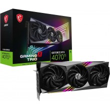 ვიდეო ბარათი MSI GeForce RTX 4070 Ti GAMING X TRIO 12G 912-V513-008