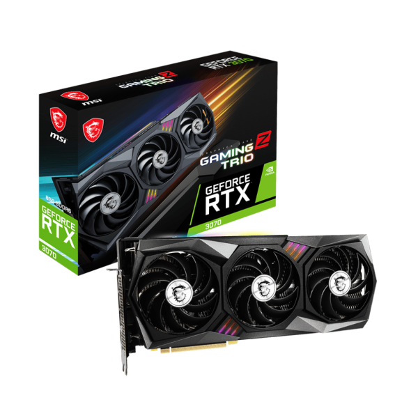 ვიდეო ბარათი MSI GeForce RTX™ 3070 GAMING Z TRIO 8G LHR