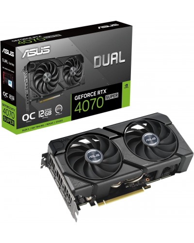 ვიდეო დაფა ASUS DUAL GeForce RTX 4070 SUPER EVO OC Edition 12GB GDDR6X