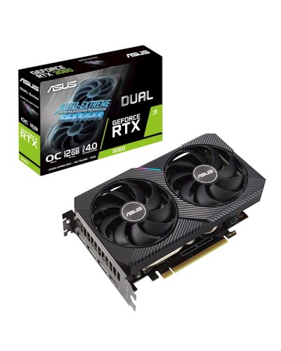 ვიდეო დაფა Asus 90YV0GB2-M0NA10 Gaming GeForce RTX3060, 12GB, 192bit, HDMI, DP, Black