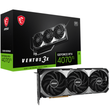 ვიდეო დაფა MSI RTX 4070 Ti VENTUS 3X 12G OC 912-V513-423 12GB GDDR6X 192-bit