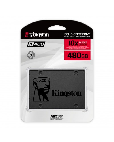 Kingston A400 SATA 3 2.5 Solid State Drive SA400S37 / 480GB