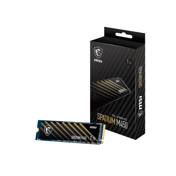 MSI SPATIUM M450 PCIe 4.0 NVMe M.2 1TB (S78-440L980-P83)