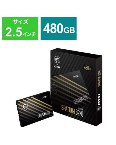 MSI Spatium SSD S270 480GB (S78-440E350-P83)