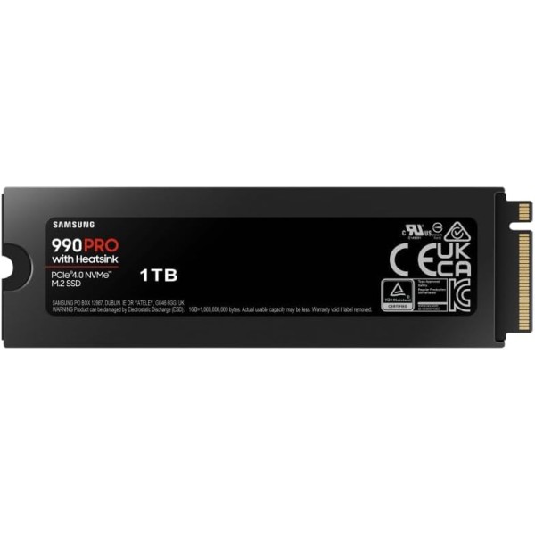 SSD Samsung 990 PRO M.2 1TB PCIe 4.0 7450 MB/s MZ-V9P1T0GW