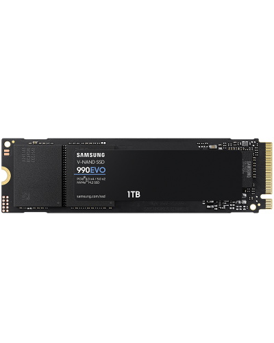 SSD მყარი დისკი SAMSUNG MZ-V9E1T0BW 990 EVO PCIE 4.0 NVME M.2 SSD 1TB