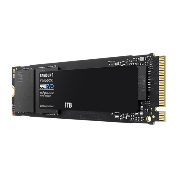 SSD მყარი დისკი SAMSUNG MZ-V9E1T0BW 990 EVO PCIE 4.0 NVME M.2 SSD 1TB