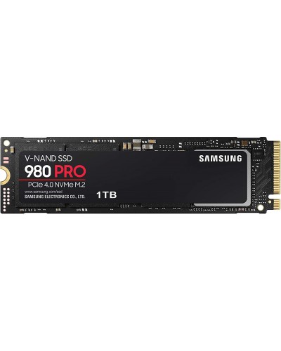 Samsung 980 PRO PCIe 4.0 NVMe SSD 1TB M.2 Read Speed 7000MB/s