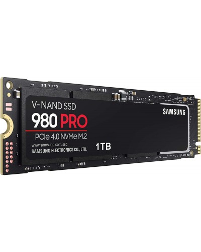 Samsung 980 PRO PCIe 4.0 NVMe SSD 1TB M.2 Read Speed 7000MB/s