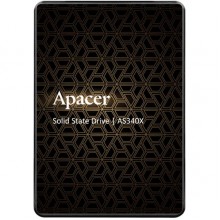 მყარი დისკი Apacer AP480GAS340XC-1, 480GB, 2.5", Internal Hard Drive, Black