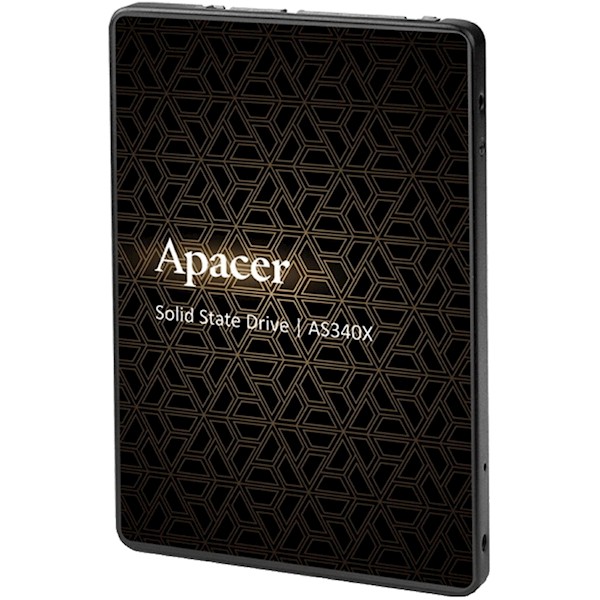 მყარი დისკი Apacer AS340X SSD 2.5" 7mm SATAIII, 960GB , Standard (Single) AP960GAS340XC-1