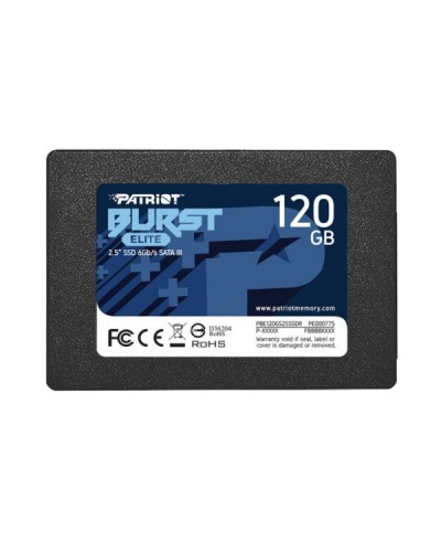 მყარი დისკი Patriot BURST ELITE SSD 120GB SATA3 2.5 - PBE120GS25SSDR