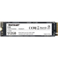 მყარი დისკი Patriot P300 512GB M2 2280 PCIe - P300P512GM28