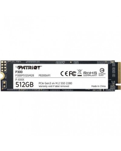 მყარი დისკი Patriot P300 512GB M2 2280 PCIe - P300P512GM28