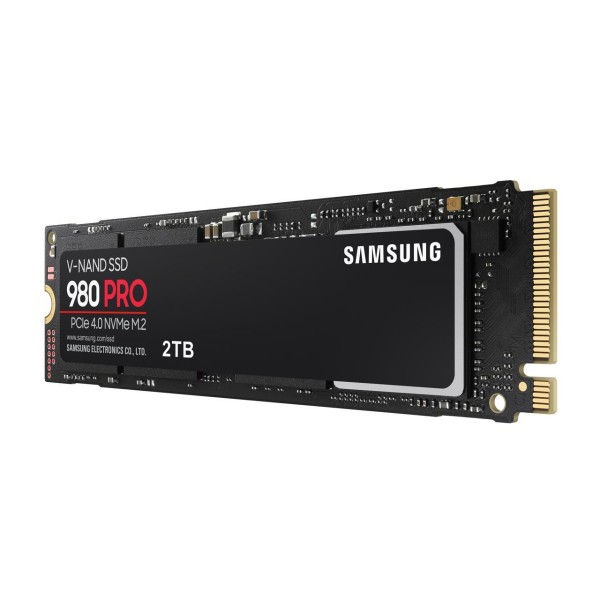 მყარი დისკი SAMSUNG 980 PRO SSD 2TB PCIe NVMe Gen 4 Gaming M.2 Internal Solid State Drive Memory Card , Maximum Speed, Thermal Control MZ-V8P2T0B/AM