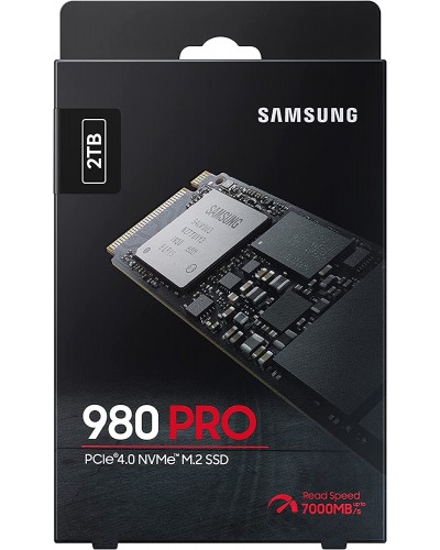 მყარი დისკი SAMSUNG MZ-V8P2T0BW SSD 980 PRO NVME M.2 (2 TB)