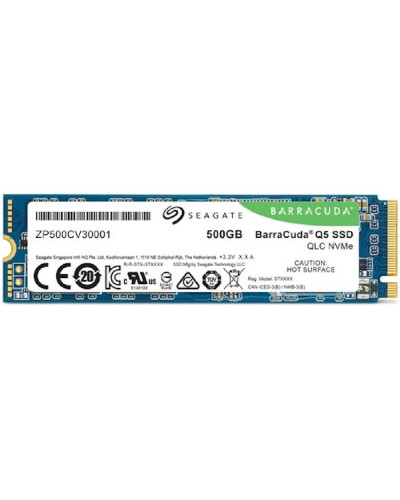 მყარი დისკი Seagate ZP500CV3A001 BarraCuda, 500GB, M.2, Internal Hard Drive