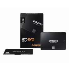 მყარი დისკი Samsung 870 EVO MZ-77E1T0B/EU, 1TB, 2.5", Internal Hard Drive